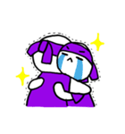 推すマンー紫（個別スタンプ：38）
