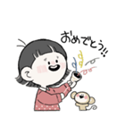 おんまゆ女子の日常生活（個別スタンプ：11）