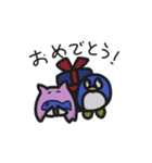 ペンギン？ときどきめんだこ（個別スタンプ：16）