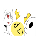 無表情と幽霊（個別スタンプ：11）
