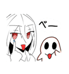 無表情と幽霊（個別スタンプ：12）