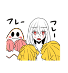 無表情と幽霊（個別スタンプ：20）