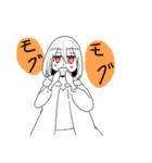 無表情と幽霊（個別スタンプ：23）