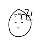 髪の毛フサフサ…（個別スタンプ：10）