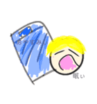 髪の毛フサフサ…（個別スタンプ：12）