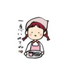 気持ち伝わる！ゆるカワ女子（個別スタンプ：19）