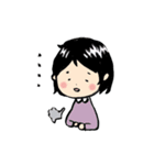 気持ち伝わる！ゆるカワ女子（個別スタンプ：27）
