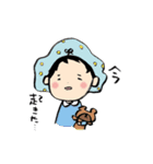 気持ち伝わる！ゆるカワ女子（個別スタンプ：30）