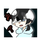 最黒スタンプ（個別スタンプ：7）