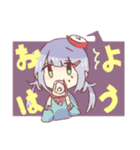 制服ゆる系女子＋α（個別スタンプ：6）