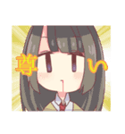 制服ゆる系女子＋α（個別スタンプ：10）