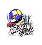 MAN VS FISH（個別スタンプ：1）