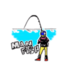 MAN VS FISH（個別スタンプ：2）