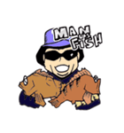 MAN VS FISH（個別スタンプ：3）
