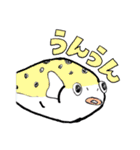 お魚たちのスタンプ（個別スタンプ：9）