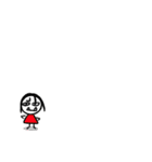 変な友達と一緒に遊ぼう！！（個別スタンプ：18）