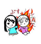変な友達と一緒に遊ぼう！！（個別スタンプ：38）