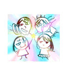 変な友達と一緒に遊ぼう！！（個別スタンプ：40）