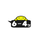 テニスJⅡ【試合結果報告】（個別スタンプ：5）
