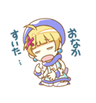 お絵かき少女アクアちゃん（個別スタンプ：9）