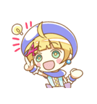 お絵かき少女アクアちゃん（個別スタンプ：12）