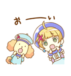 お絵かき少女アクアちゃん（個別スタンプ：24）
