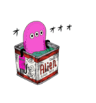 エイリアン缶（個別スタンプ：3）