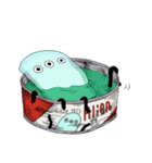 エイリアン缶（個別スタンプ：6）