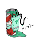 エイリアン缶（個別スタンプ：8）