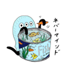 エイリアン缶（個別スタンプ：14）