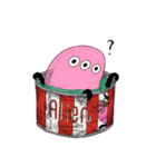 エイリアン缶（個別スタンプ：19）