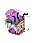 エイリアン缶（個別スタンプ：30）