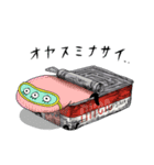 エイリアン缶（個別スタンプ：38）
