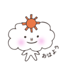 モクモク くもきち（個別スタンプ：3）