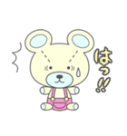 ころがりクマちゃん（個別スタンプ：7）