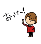 新生テキトーキャラバン。（個別スタンプ：1）