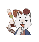 侍犬 しろ（個別スタンプ：16）