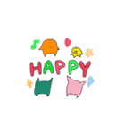 Monsters stamp(everyday)（個別スタンプ：11）