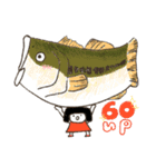ダラ子のバス釣りパート2（個別スタンプ：7）