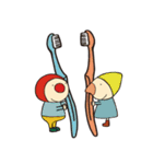 ミント君と楽しい仲間たち（個別スタンプ：34）