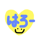 カラフルハート★英語をひらがなで（笑）（個別スタンプ：13）