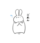 クマうさ（個別スタンプ：16）