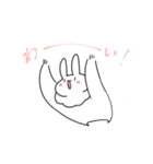 クマうさ（個別スタンプ：34）