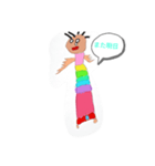 ノコギリ羽根（個別スタンプ：4）
