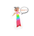 ノコギリ羽根（個別スタンプ：8）