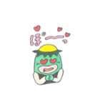 かっぱどんとさかなどんのスタンプ（個別スタンプ：9）