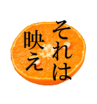 みかん断面スタンプ（個別スタンプ：12）