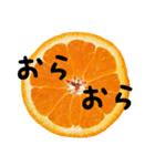 みかん断面スタンプ（個別スタンプ：18）