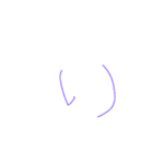 6歳ぼくの文字①（個別スタンプ：2）