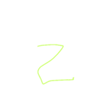 6歳ぼくの文字①（個別スタンプ：19）